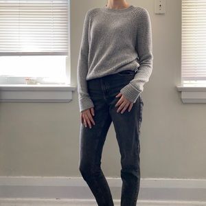 Soft grey sweater